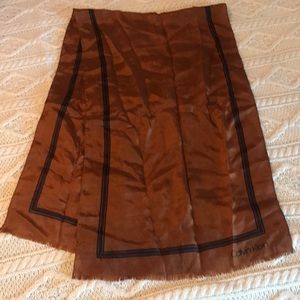 vintage Calvin Klein silk scarf